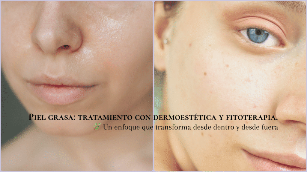 tratamiento para piel grasa con dermoestética y fitoterapia